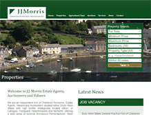 Tablet Screenshot of jjmorris.com